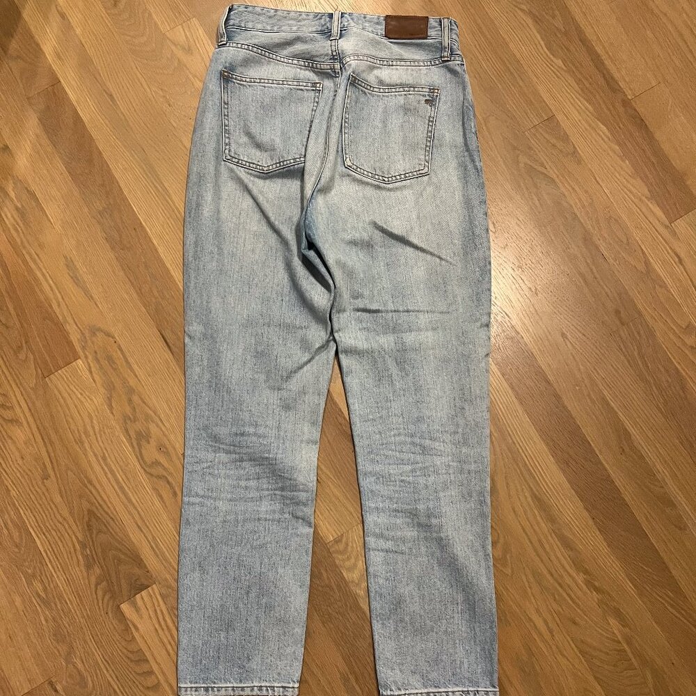 Madewell Curvy Perfect Vintage Jean 25 Light Blue Denim Jeans